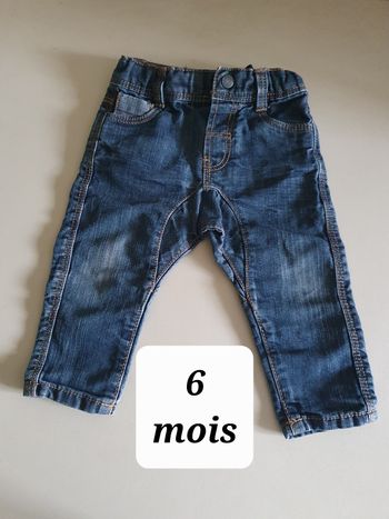 Pantalon jeans 6mois garçon