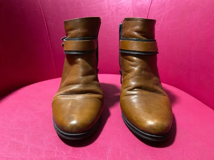 Bottines en cuir taille 38 Dorking - photo numéro 3