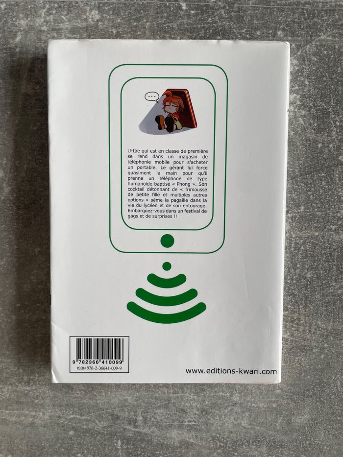 Manga Phong, le téléphone portable tome 1 en français. - photo numéro 2