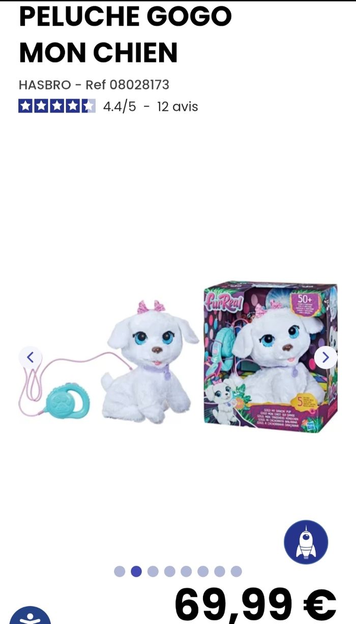 Peluche interactive gogo mon chien - photo numéro 6