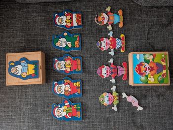 Lot de 2 puzzle bois.