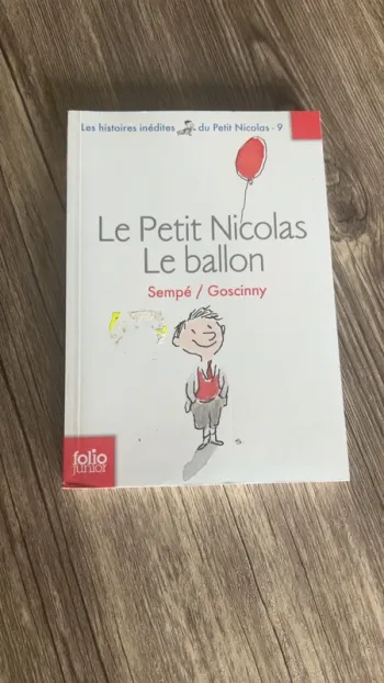 Livre « Le petit Nicolas - le ballon »