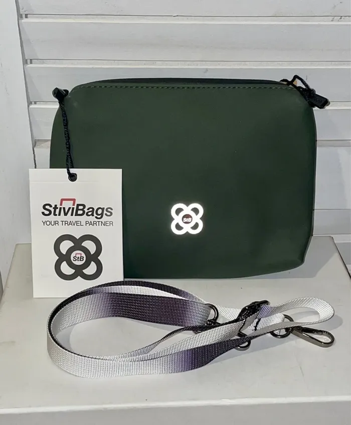 Petite pochette kaki stivibags waterproof - photo numéro 2