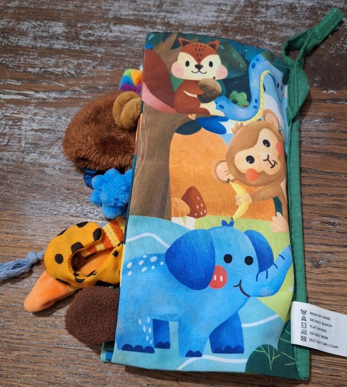 Livre tissu Jungle Hahaland - photo numéro 3