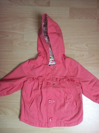 Veste manteau à capuche Tape à l'œil 12 mois Excellent état