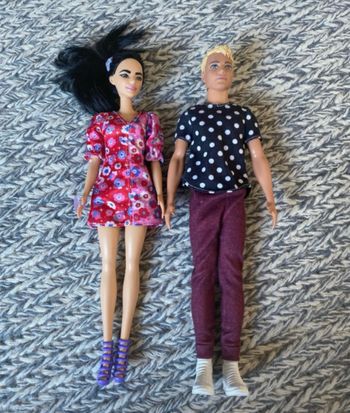Lot Barbie et Ken