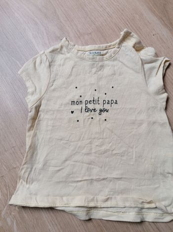 Tee shirt Kiabi 6 mois
