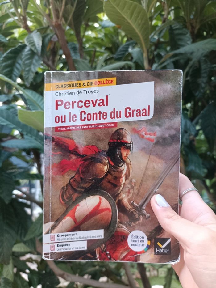 Livre Perceval ou le Conte de Graal. - photo numéro 2