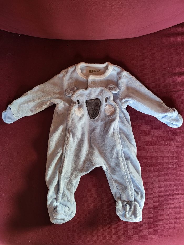 Lot 3 pyjamas et 3 bodies taille naissance - photo numéro 7