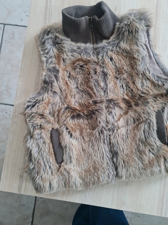 Veste sans manches 8 ans épaisse et douce - photo numéro 2