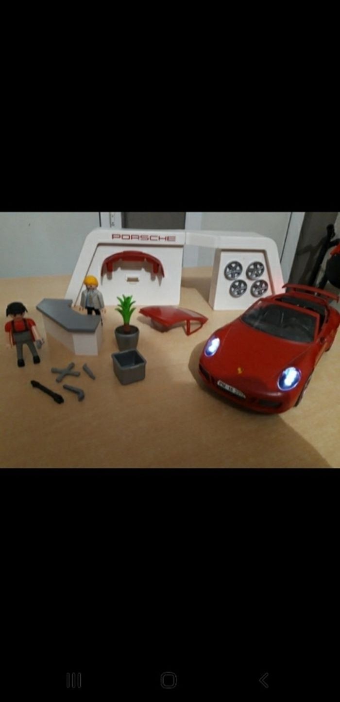 Playmobil Porsche 911 et accessoires