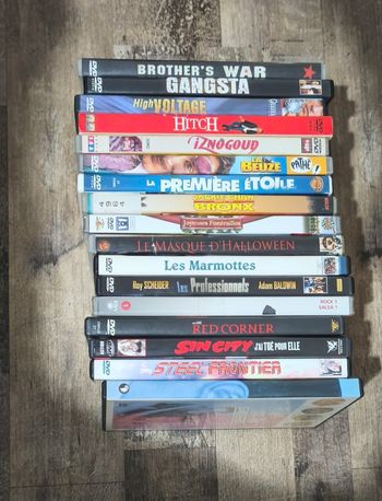 Lot de dvd