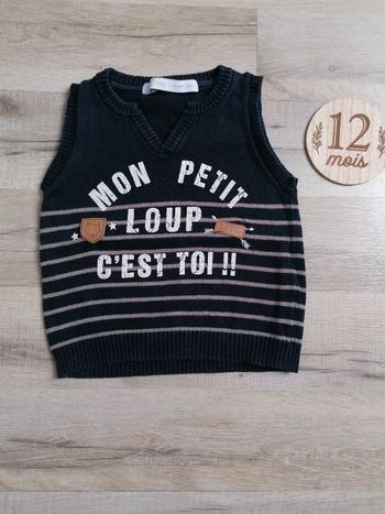Pull sans manche