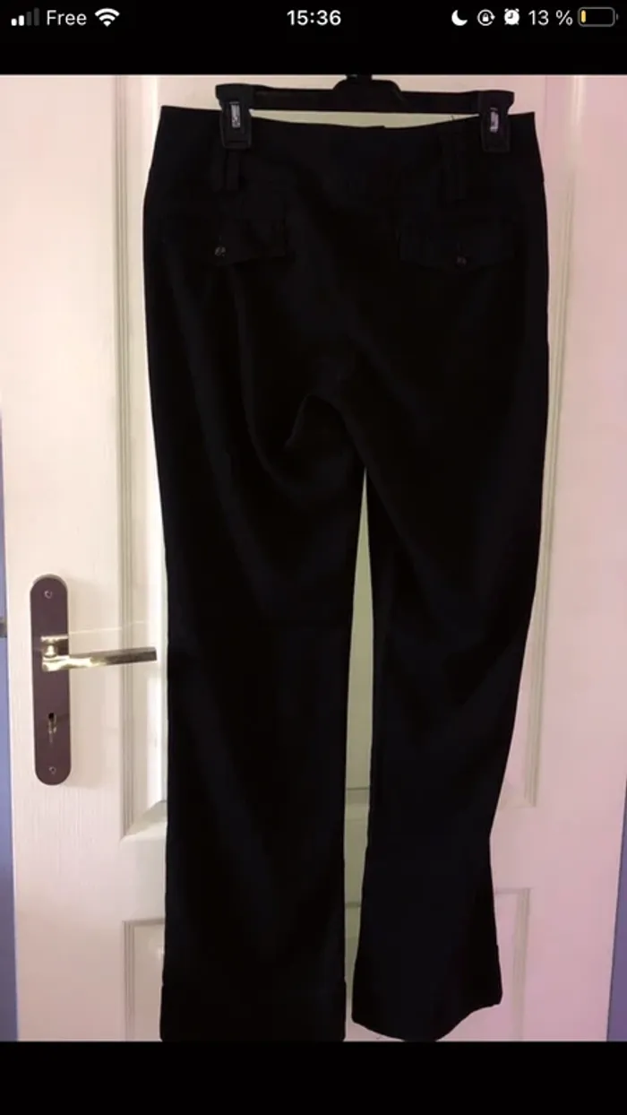 pantalon noir ici et maintenant femme 38 - photo numéro 11