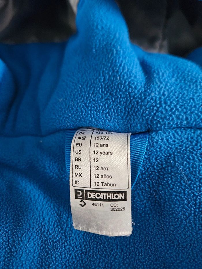 Wedze veste de ski enfants taille 12 ans - photo numéro 7