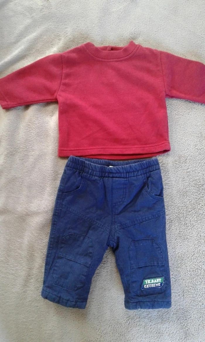Ensemble garçon 6mois