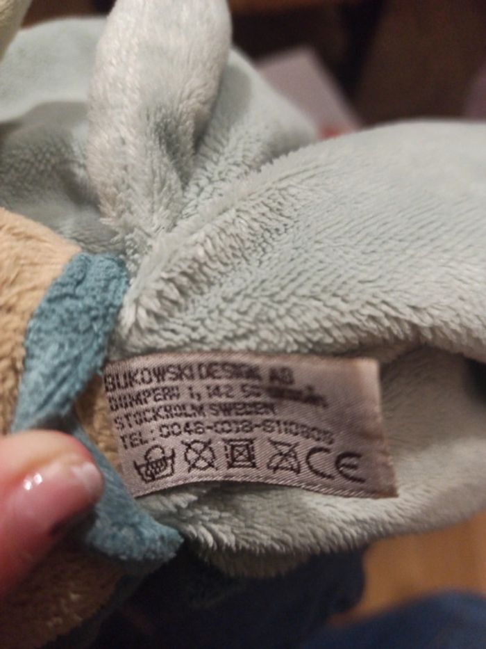 Doudou lapin Bukowski benji - photo numéro 4