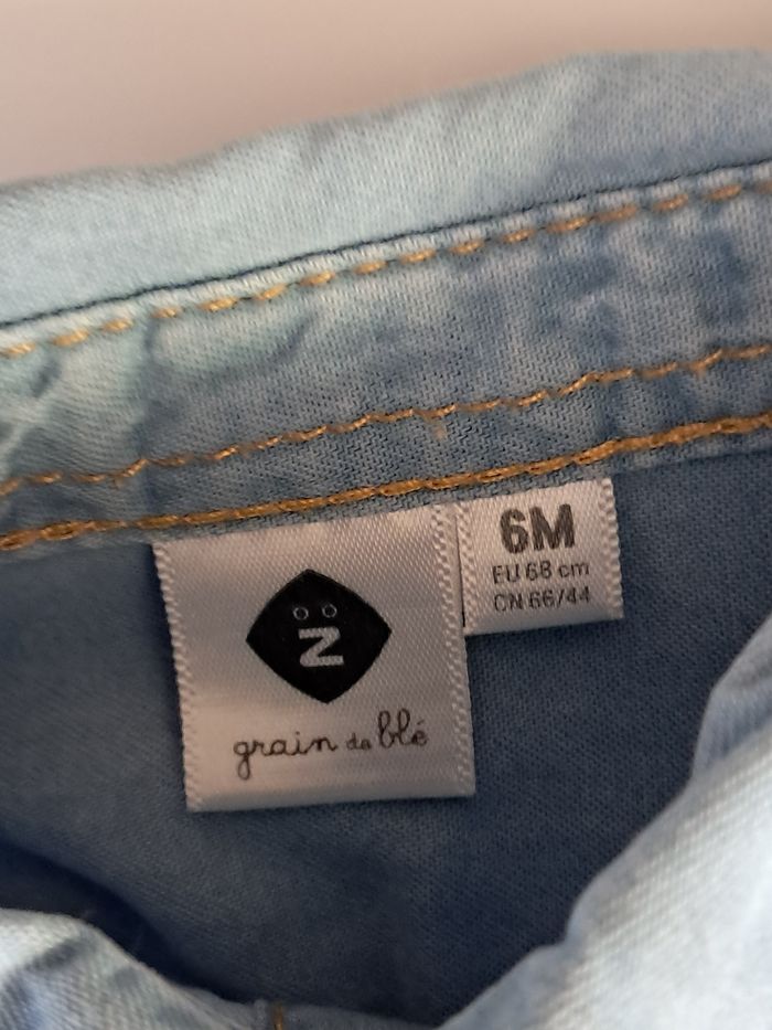 Chemise fille 6 mois - photo numéro 2