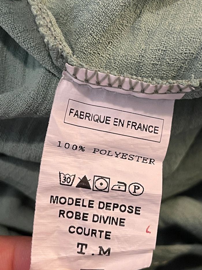 Robe fluide kaki taille M - photo numéro 4