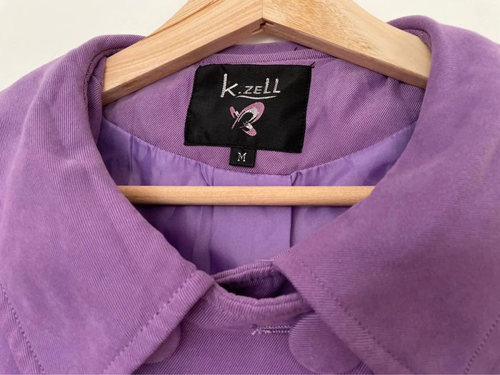 Joli manteau violet taille M - photo numéro 2