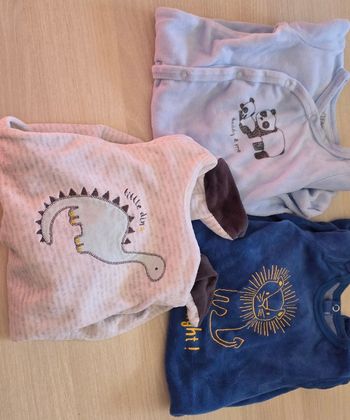 Pyjamas hiver 3mois 60cm