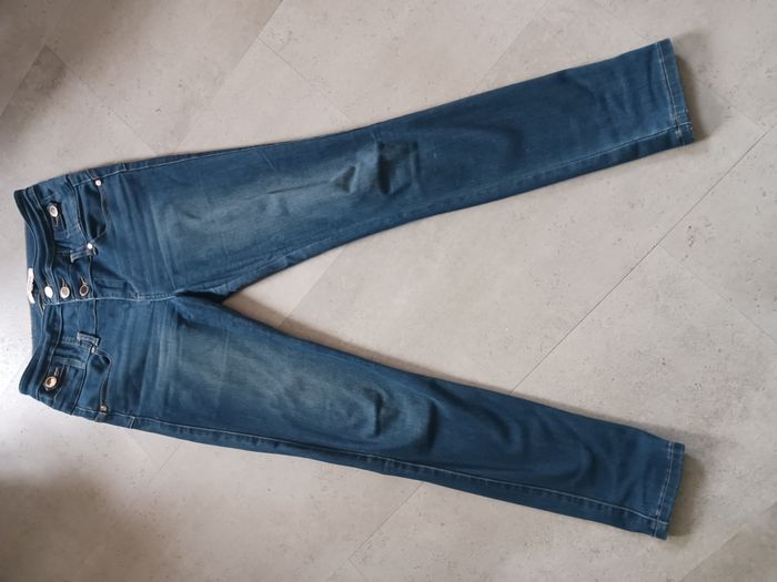 jean bleu taille haute Taille 38 Morgan