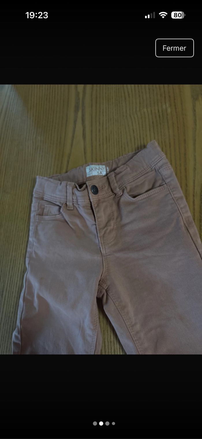 Jeans skinny kiabi 5 ans - photo numéro 2