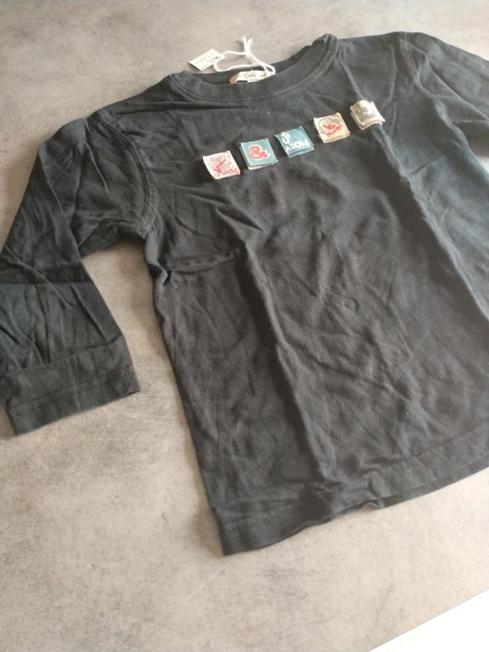 Tee-shirt M-longues "in extenso" 5 ans - photo numéro 2