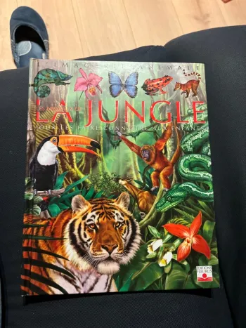 Livre pour enfants la grande imagerie fleurus les animaux de la jungle