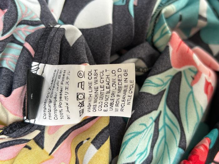 Pantalon fluide élastique fleuri fendu au jambes Joress Curve - Taille 3XL - photo numéro 6