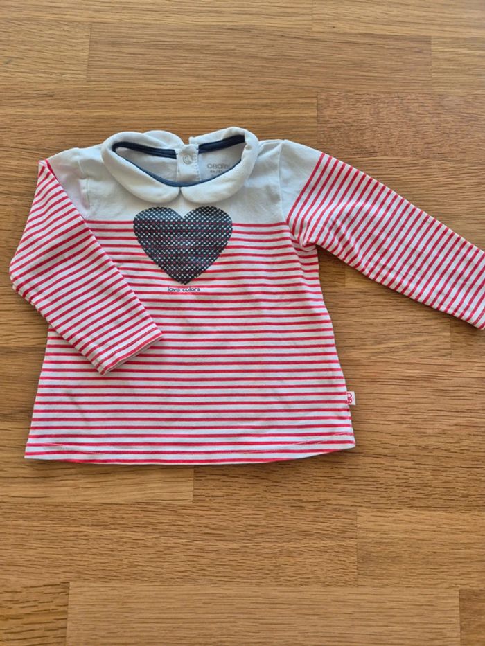 Tee-shirt 6 mois okaidi