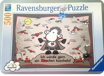 Puzzle 500 pièces " Mouton Vampire" complet