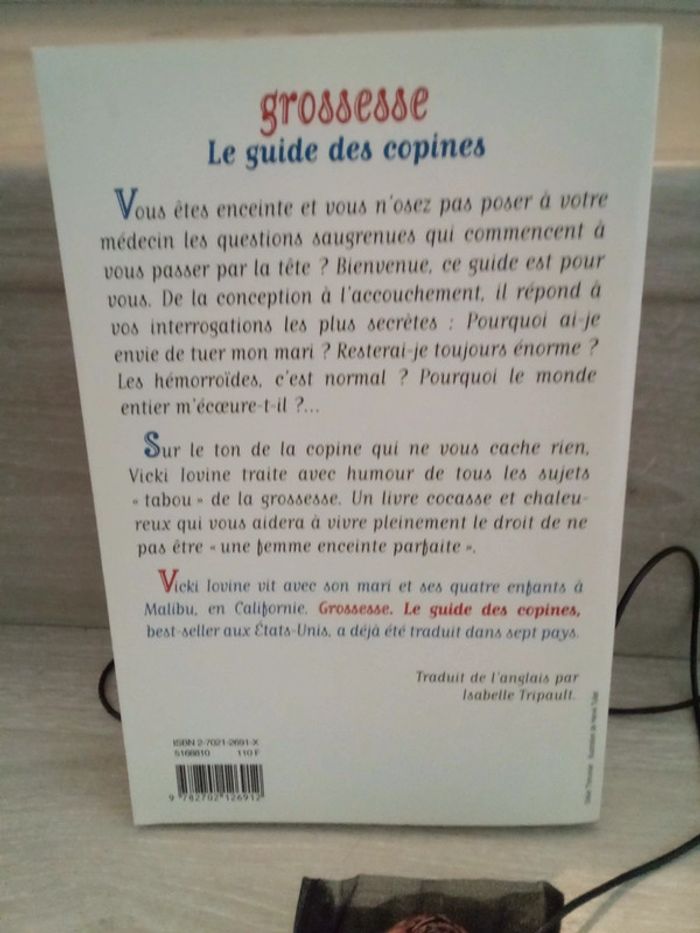 Lot livre + collier sautoir bola future maman - photo numéro 4