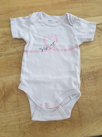 Body manches courtes mauve