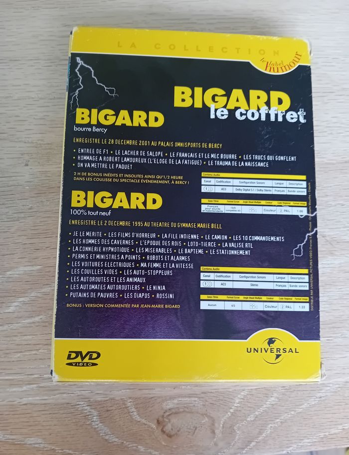 Bigard - Le coffret - Excellent état - photo numéro 2