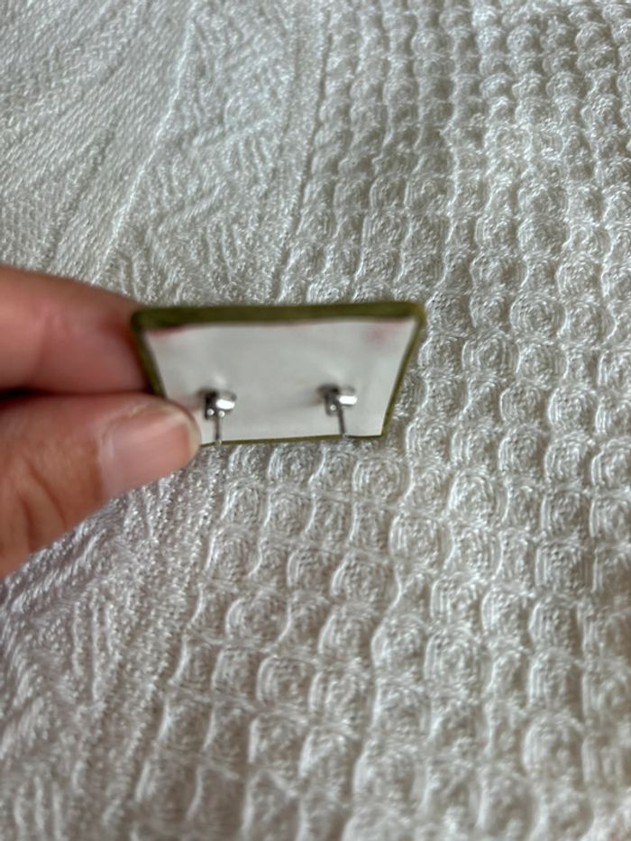 Boucles d’oreilles puces sagittaire - photo numéro 2