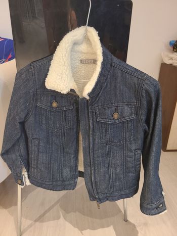 Manteau 6 ans veste chaude en jean