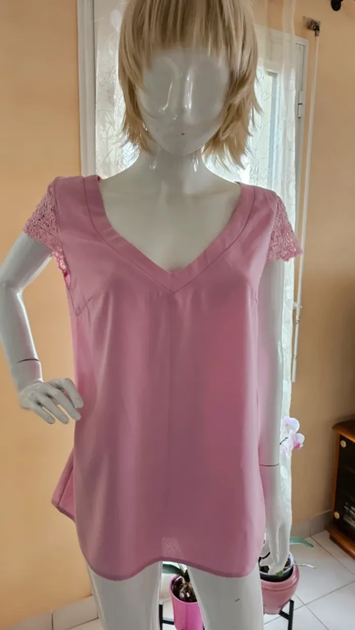Blouse rose Sheilay