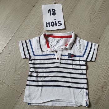 Maillot t-shirt polo 18mois garçon