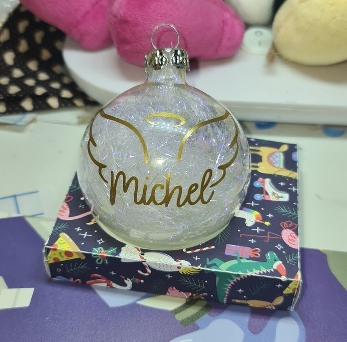 Boule ange à personnaliser