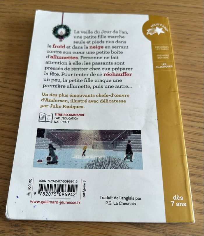 Livre « La petite fille aux allumettes » - photo numéro 2