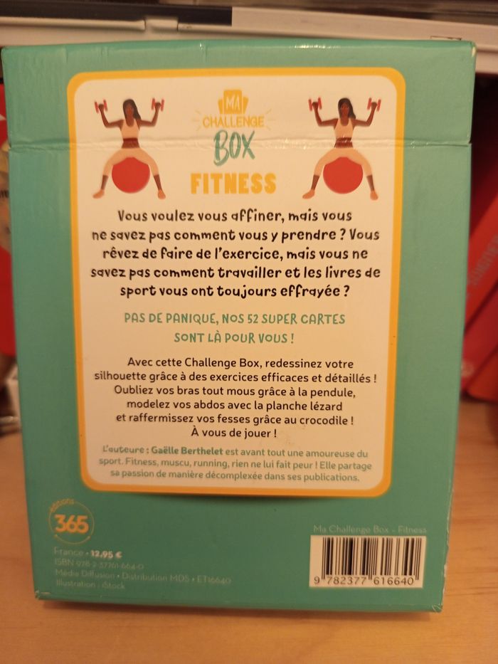 52 de la table de salon Cartes fitness