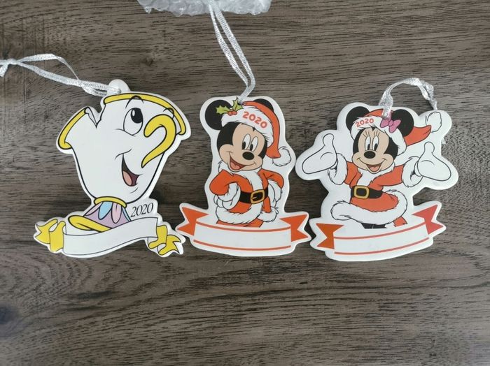 3 ornements disney