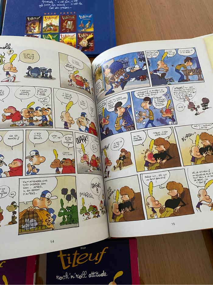Lot de BD titeuf - photo numéro 5