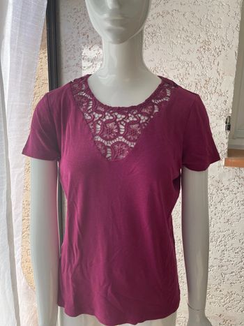 T-shirt mauve
