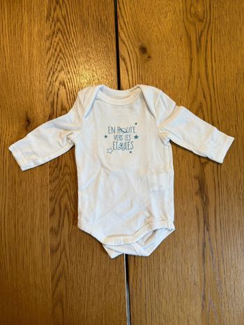 👶 Body Bébé Tape à l’Œil - 1 Mois - Bon État - 1,49€