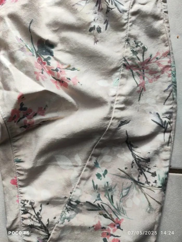 Pantalon leger façon jean  de la marque please taille medium T 40 motif - photo numéro 4