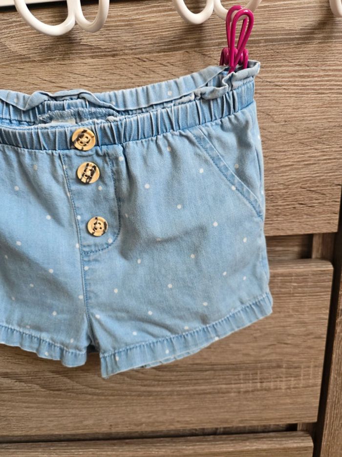 Vêtement Bébé Fille - Short - Primark - 12/18 mois 86 cm - photo numéro 3