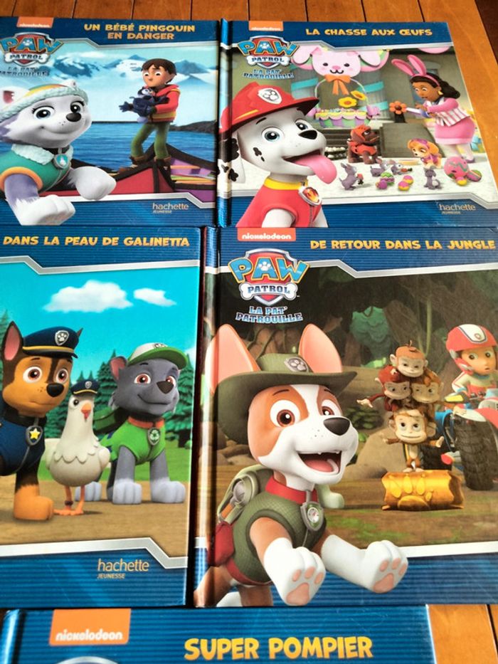 Lot de 5 livres paw patrol nickelodeon hachette jeunesse - photo numéro 2
