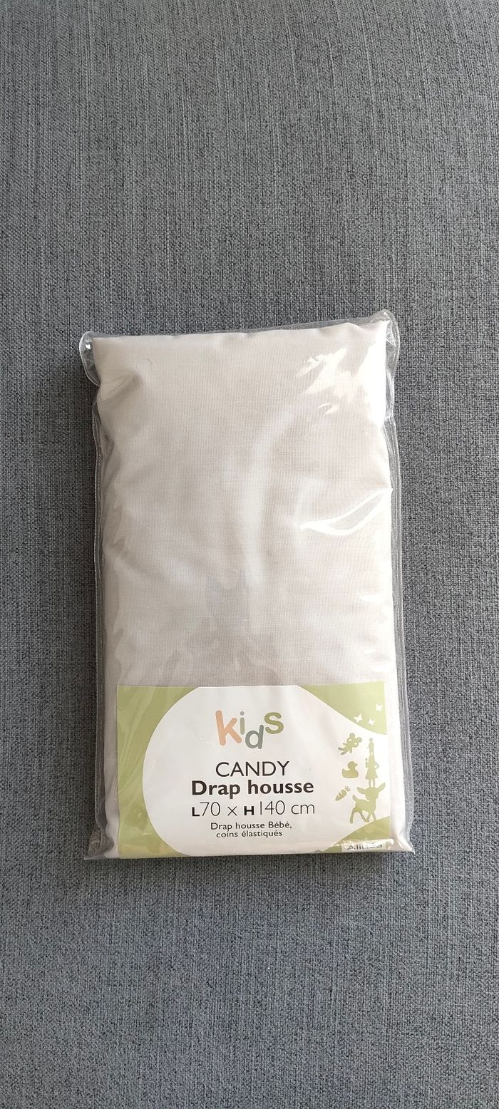Drap housse 70x140cm neuf